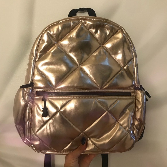 Gold backpack - Picture 3 of 4